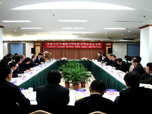 海螺水泥與伯利休斯公司深化技術交流，共謀綠色發展新篇章
